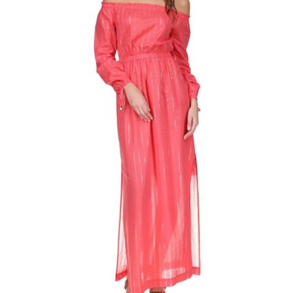 MICHAEL Michael Kors Dresses & Skirts - Michael Michael Kors off Shoulder Long Sleeve Dress, Size Medium